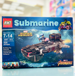 لگو زیردریایی انتقامجویان (Avengers Submarine) مدل AMT-813