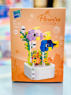 لگو ساختنی فانتزی سری Flowers مدل ماهیهای اعماق دریا (G3)