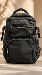 کولهپشتی لپتاپ GORDER مدل چندکاره ضدآب با پورت USB